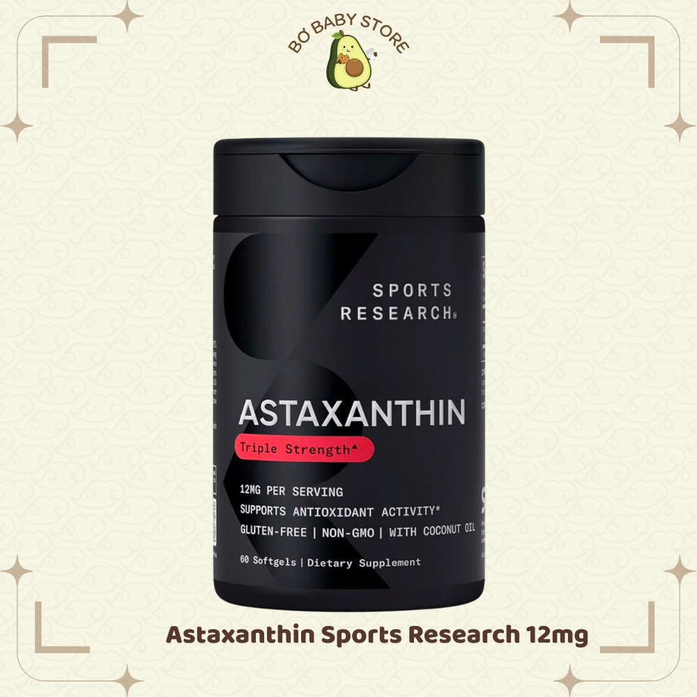 Astaxanthin Sports Research 12mg (BILL US)