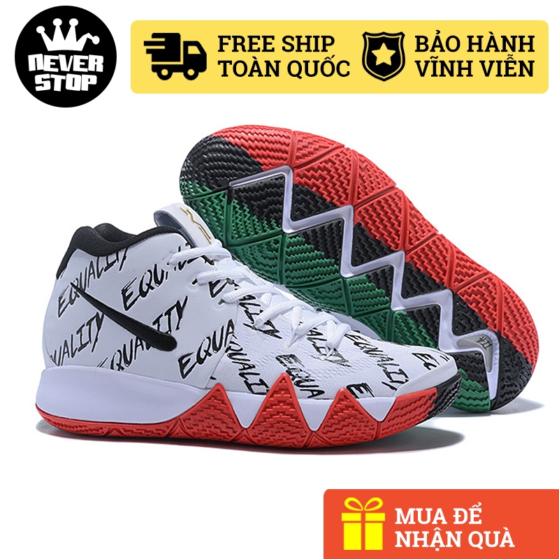 Giày bóng rổ KYRIE 4 EQUALITY BHM bản đẹp chất lượng tốt nhất, mang bao êm chân NeverStopShop