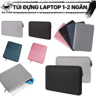 Túi Đựng Laptop Chống Sốc 1-2 Ngăn Chống Nước - Túi Macbook Air Pro 13 14 15 15.6 16 Inch Đa Màu Cao Cấp