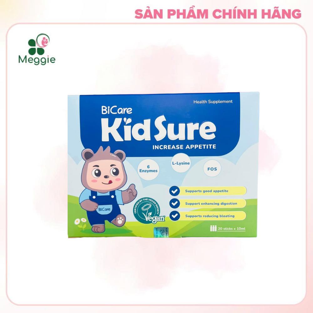 Siro Ăn Ngon KidSure BiCare Cho Bé – Hỗ Trợ Tiêu Hóa, Tăng Cảm Giác Thèm Ăn, Bổ Sung Lysine Và Vitam