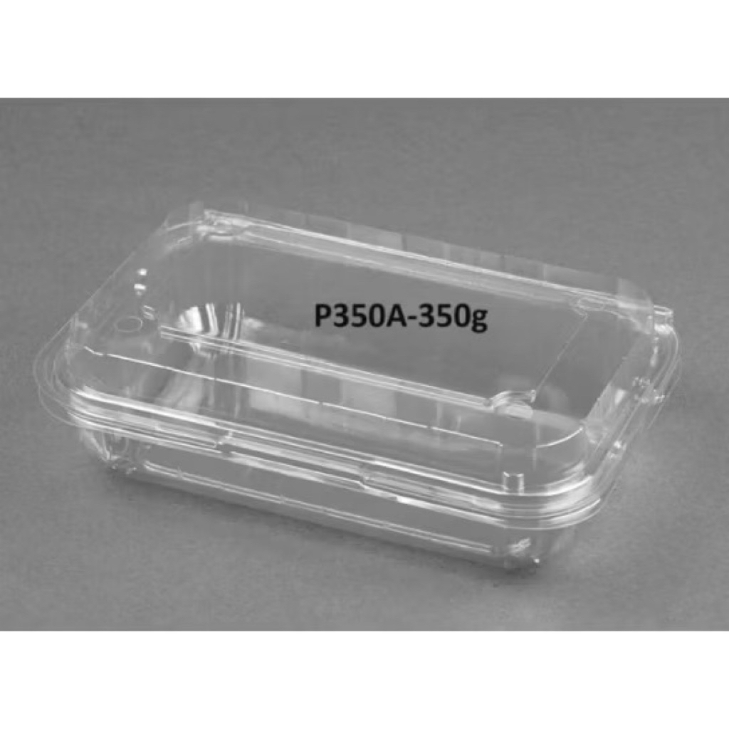 50 cái hộp nhựa P350A đựng trái cây thoát khí 350gr