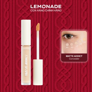  Kem che khuyết điểm kiềm dầu bền màu Lemonade Matte Addict Concealer 3g 