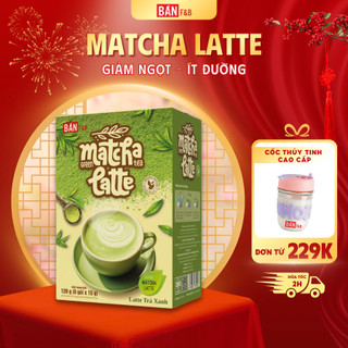  Trà sữa Matcha Latte  trà sữa pha sẵn thơm ngon đậm vị - Bản F&B 
