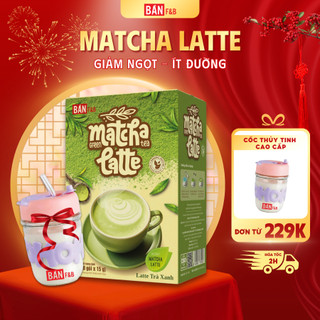  Trà Sữa Matcha Latte Olong Nướng Trân Châu Đường Đen Trà Sữa Hoà Tan Pha Sẵn Uống Liền Bản F&B 
