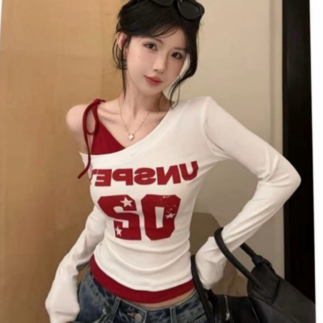 Áo thun nữ dài tay Áo kiểu nữ dài thun bozip lên dáng đẹp