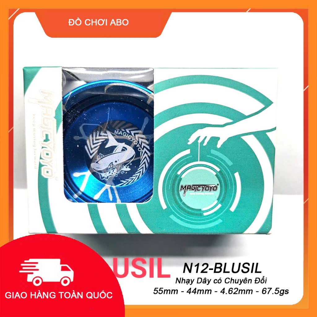 (Có hỏa tốc Sài Gòn) Yoyo Magic N12 Hợp Kim Nhôm 6061, 1A không nhạy có thể chuyển đổi