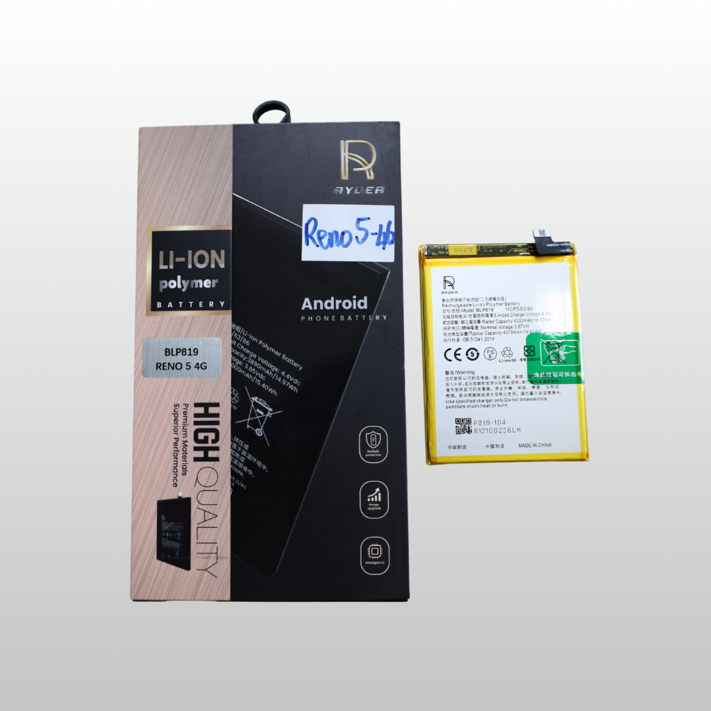 PIN RYDER OPPO BLP819 /RENO 5 4G