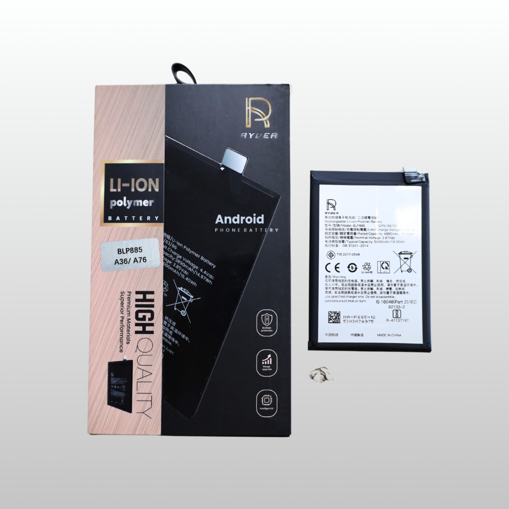 PIN RYDER OPPO BLP885 /A36 /A76