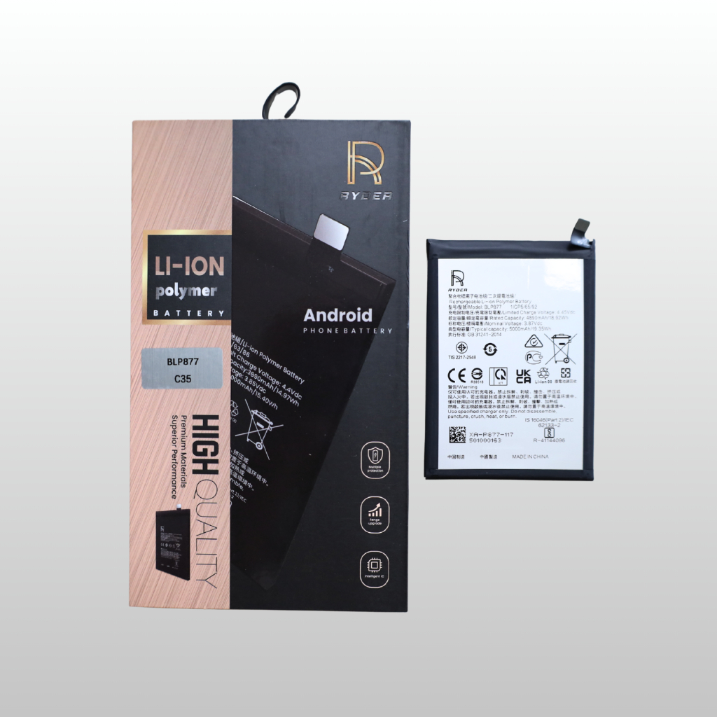 PIN RYDER OPPO BLP877 /REALME C35 /REALME C30S /REALME 8I