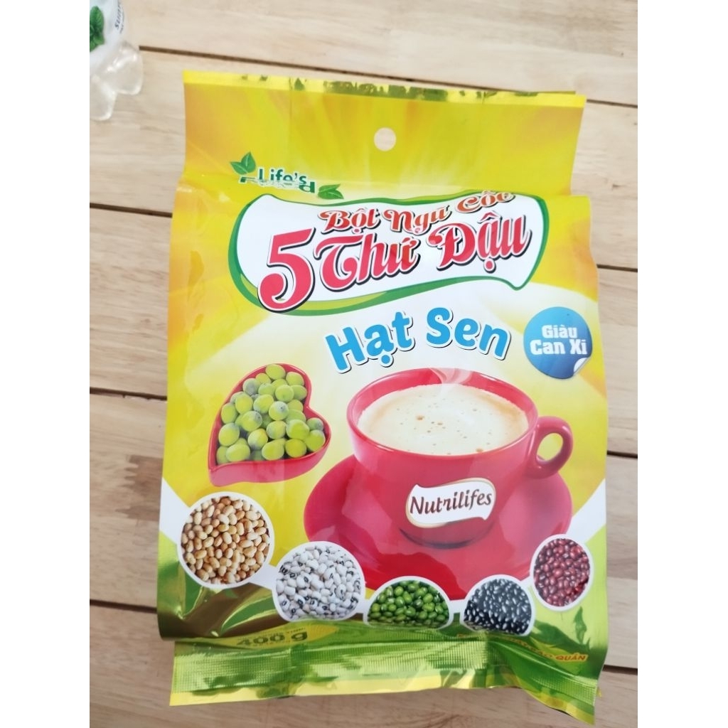Bột ngũ cốc 5 thứ đậu hạt sen Life's Food