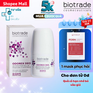  Lăn khử mùi Biotrade Odorex Deo Antiperspirant Roll-On Lăn nách cho nam nữ ngăn mồ hôi nách 20ml 