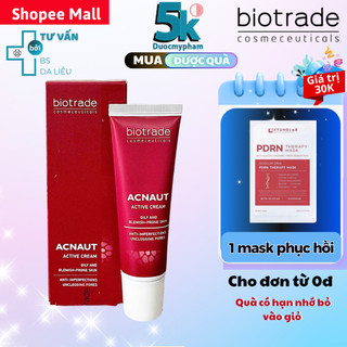  Kem chấm mụn Biotrade Acnaut Active Cream - giảm mụn trắng sáng da giảm nhờn  5ml-30ml  