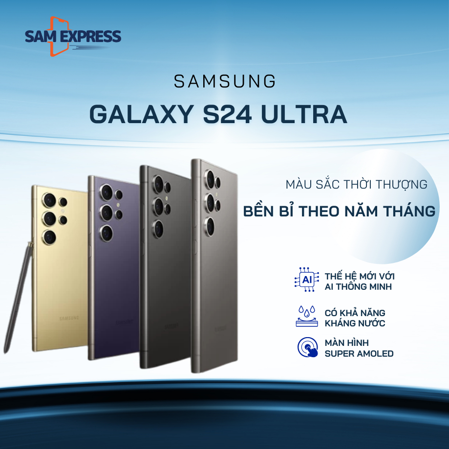 Điện Thoại Samsung S24 Ultra 12/256GB - SamExpress