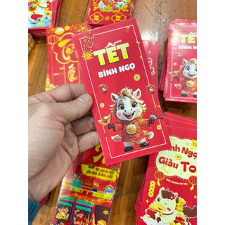 Set 10 Phong Bao Lì Xì Tết 2026 truyền thống tết bính ngọ