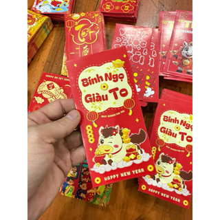 Set 10 Phong Bao Lì Xì Tết 2026 truyền thống tết bính ngọ
