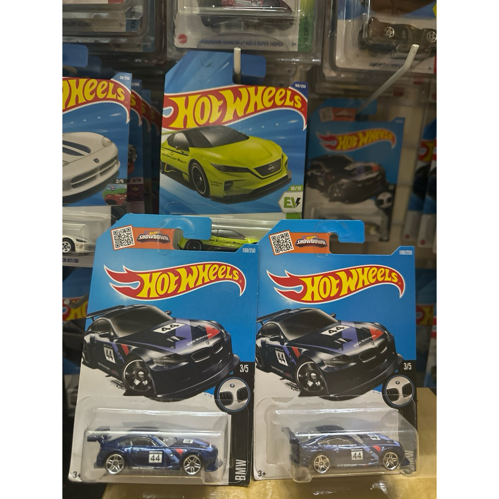 (Hoả tốc SG) Xe mô hình 1:64 Hot Wheels chính hãng Mattel Bmw Z4 M Motorsport