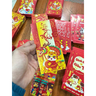 Set 10 Phong Bao Lì Xì Tết 2026 truyền thống tết bính ngọ