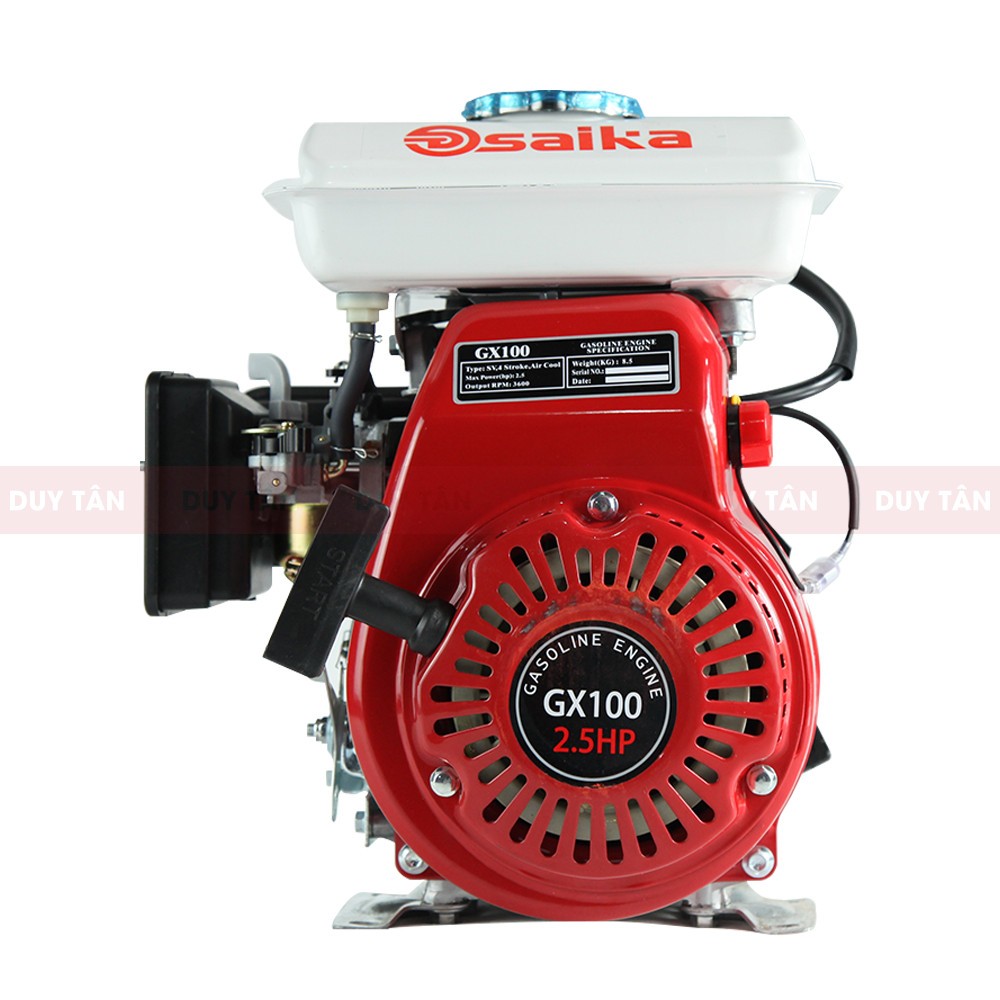 Máy Bơm Nước Chạy Xăng Osaika GX100 F152 – 2.0HP – Hàng Chính Hãng – Bơm Khỏe, Hút Sâu