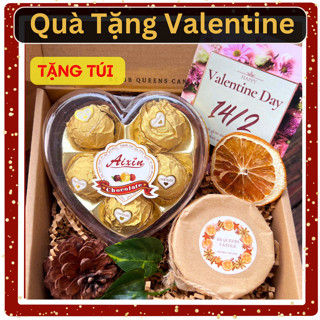  Set Quà Tặng Nến Thơm gồm Nến và socola BB Queens Tặng Valentine  Sinh Nhật  kỉ niệm 