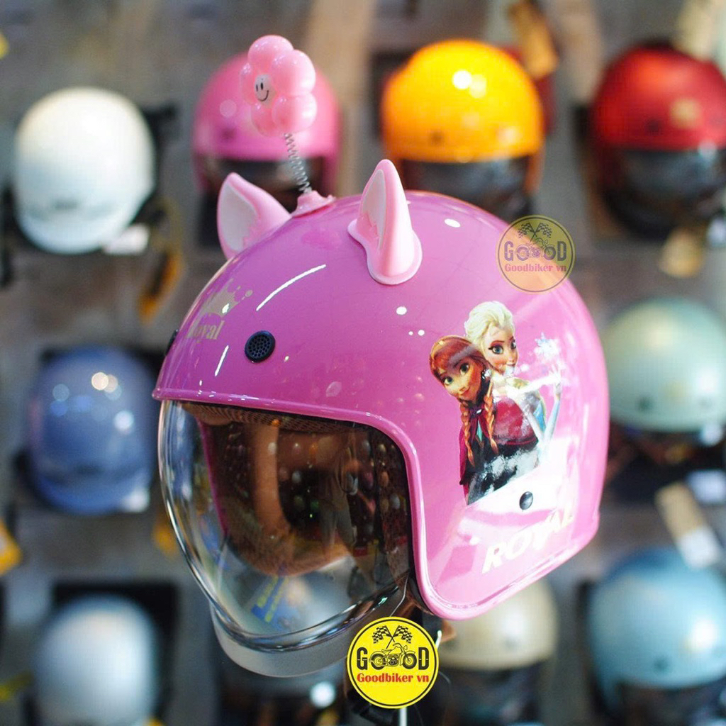 Mũ bảo hiểm 3/4 Kính âm dành cho trẻ em ROYAL M139 KID