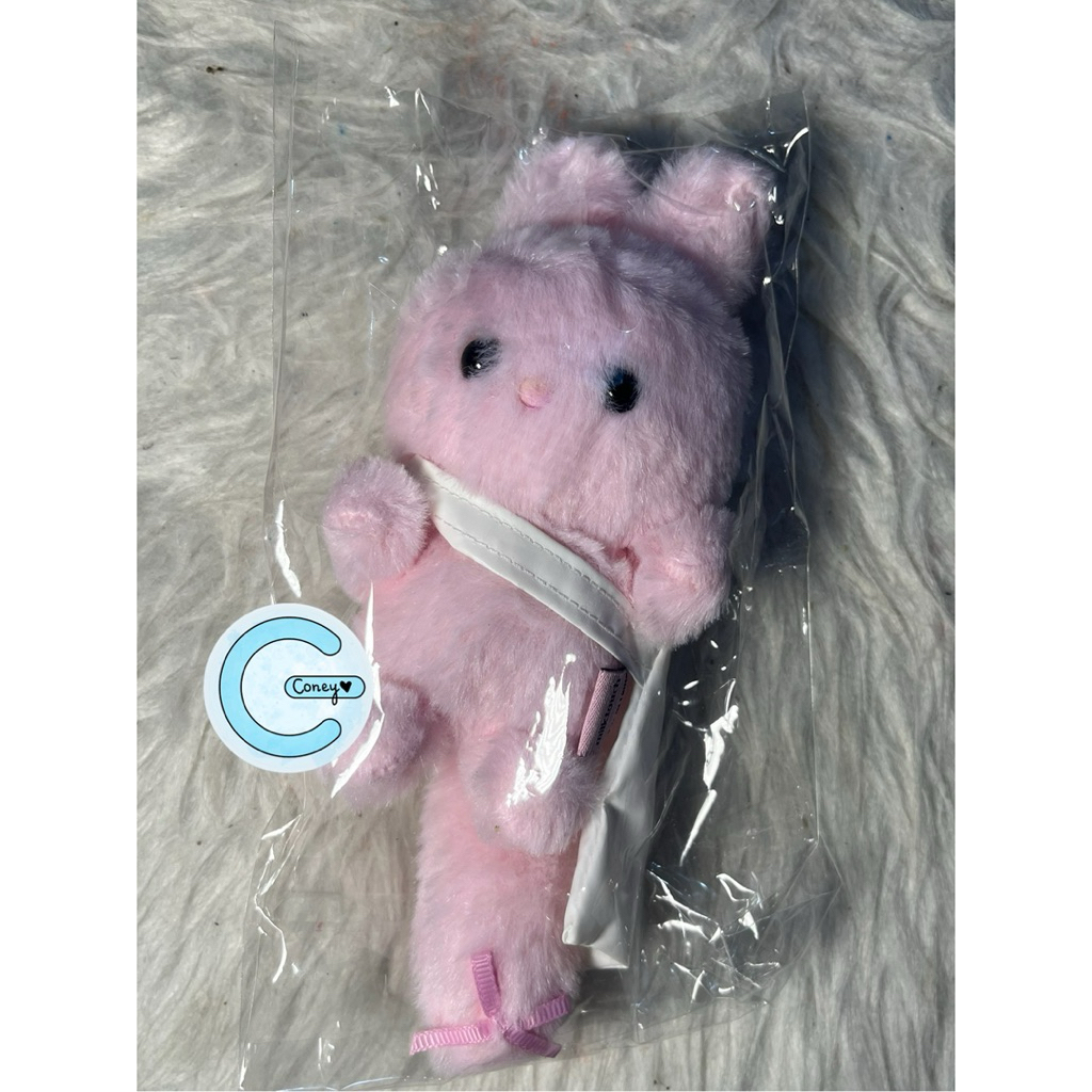 (JIHYO TWICE PICK) KEYRING DOLL MILKTOUCH (MÓC KHOÁ GẤU BÔNG) CHÍNH HÃNG CÓ SẴN