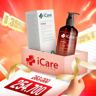  Dầu Gội Sạch Gàu Chiết Xuất Dược Liệu Antisol | Thương Hiệu iCare Pharma 