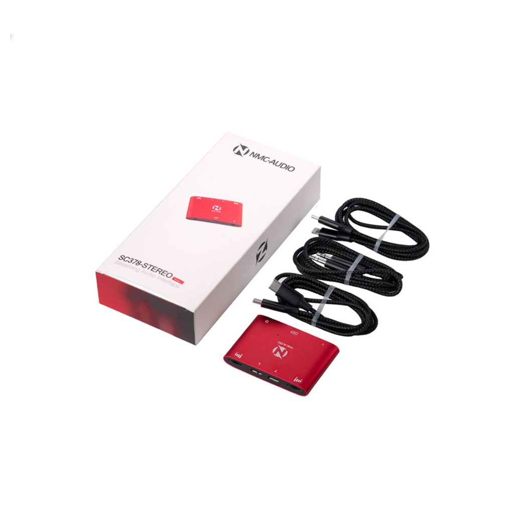 BOX LIVE NMC-AUDIO SC378-STEREO Âm Thanh Nổi Chất Lượng. Box Livestream SC378 Tương Thích Nhiều Điện