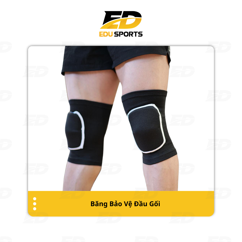Băng gối thể thao, bảo vệ đầu gối tập yoga, gym, bóng đá,bóng chuyền, chạy, Phụ kiện bảo vệ chơi thể thao BG03