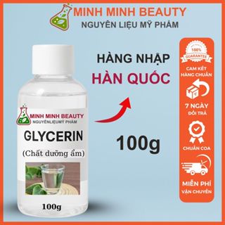 𝟏𝟎𝟎𝐠 𝐆𝐥𝐲𝐜𝐞𝐫𝐢𝐧 Thực Vật Nguyên Chất 99.7% (VG) - Dưỡng Ẩm, Nguyên Liệu Mỹ Phẩm
