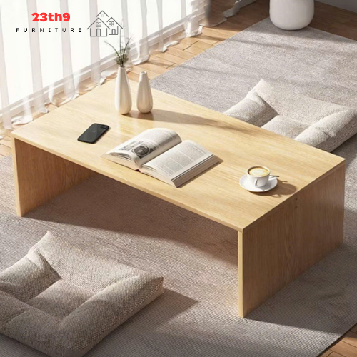 Bàn Trà Ngồi Bệt Kích Thước Lớn - Bàn Học, Bàn Làm Việc Ngồi Bệt Đa Năng Gỗ MDF Phủ Melamine