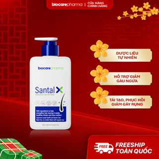  Dầu gội sạch gàu cho da đầu gàu nấm ngứa SANTAL X Biocarepharma 250ml. 