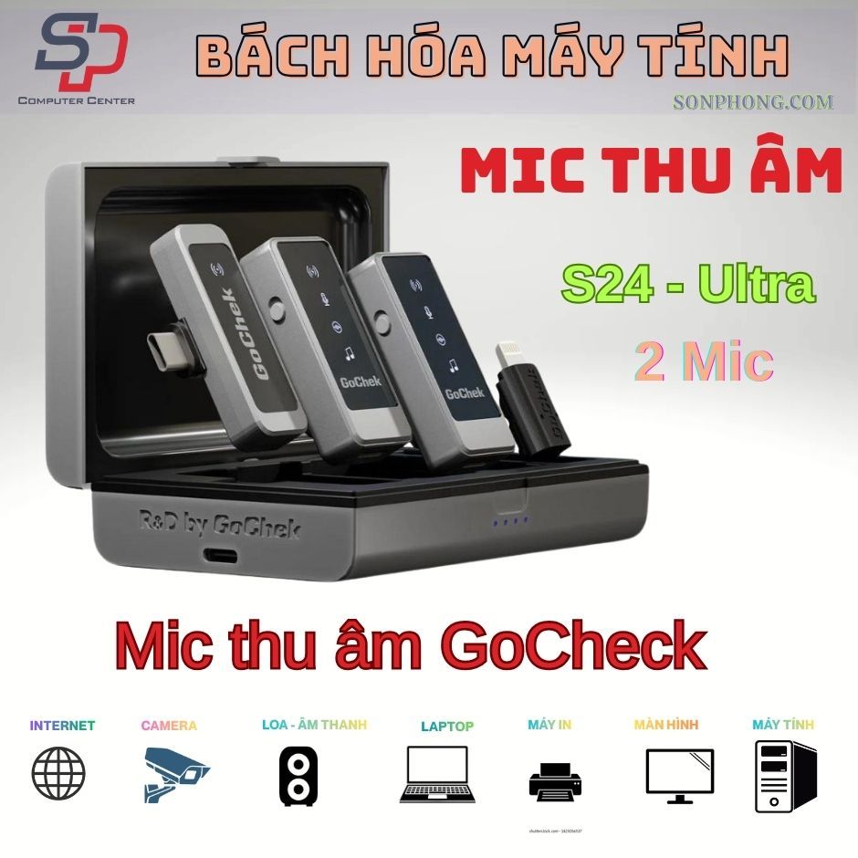 Mic thu âm GoChek S24 Ultrar