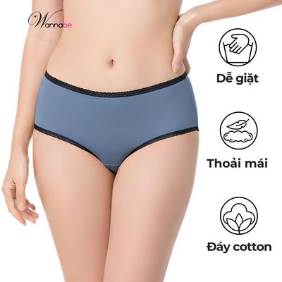Quần nịt bụng nữ WANNABE quần lót gen bụng nhẹ lưng cao ôm trọn vòng 2 giúp eo thon gọn hơn QLT12