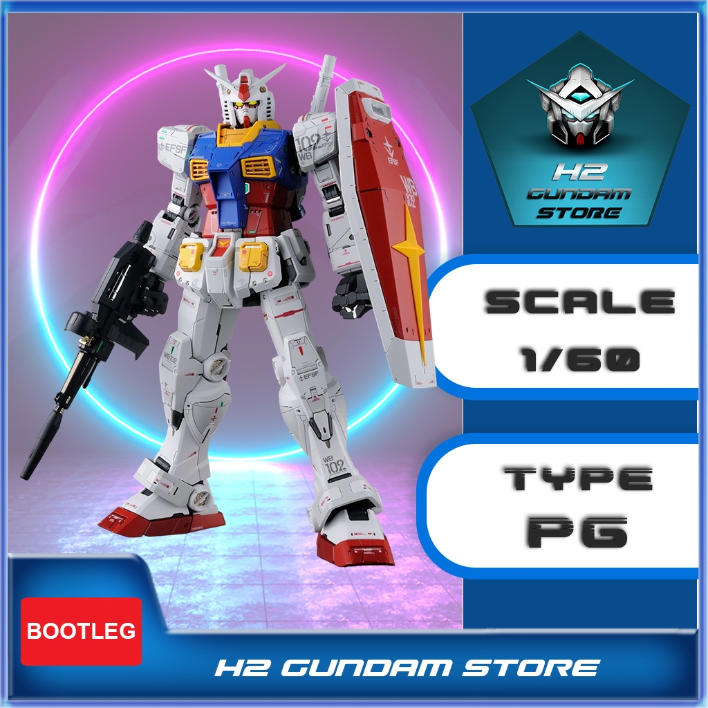 Mô Hình Lắp Ráp PG 1/60 Rx78 Unleashed - Daban