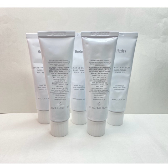 Kem dưỡng tay Huxley Secret of Sahara Hand Cream Port Breath 30ml