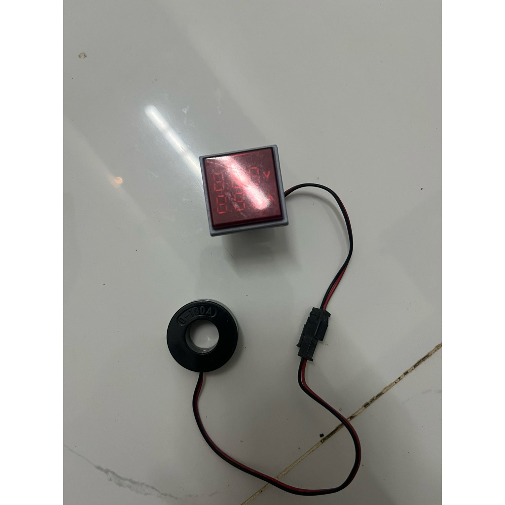 Đèn báo vol ampe AD16-22FVA 100A VUÔNG đồng hồ vol ampe Loại 1 đo chính xác hiển thị to rõ ràng đồng