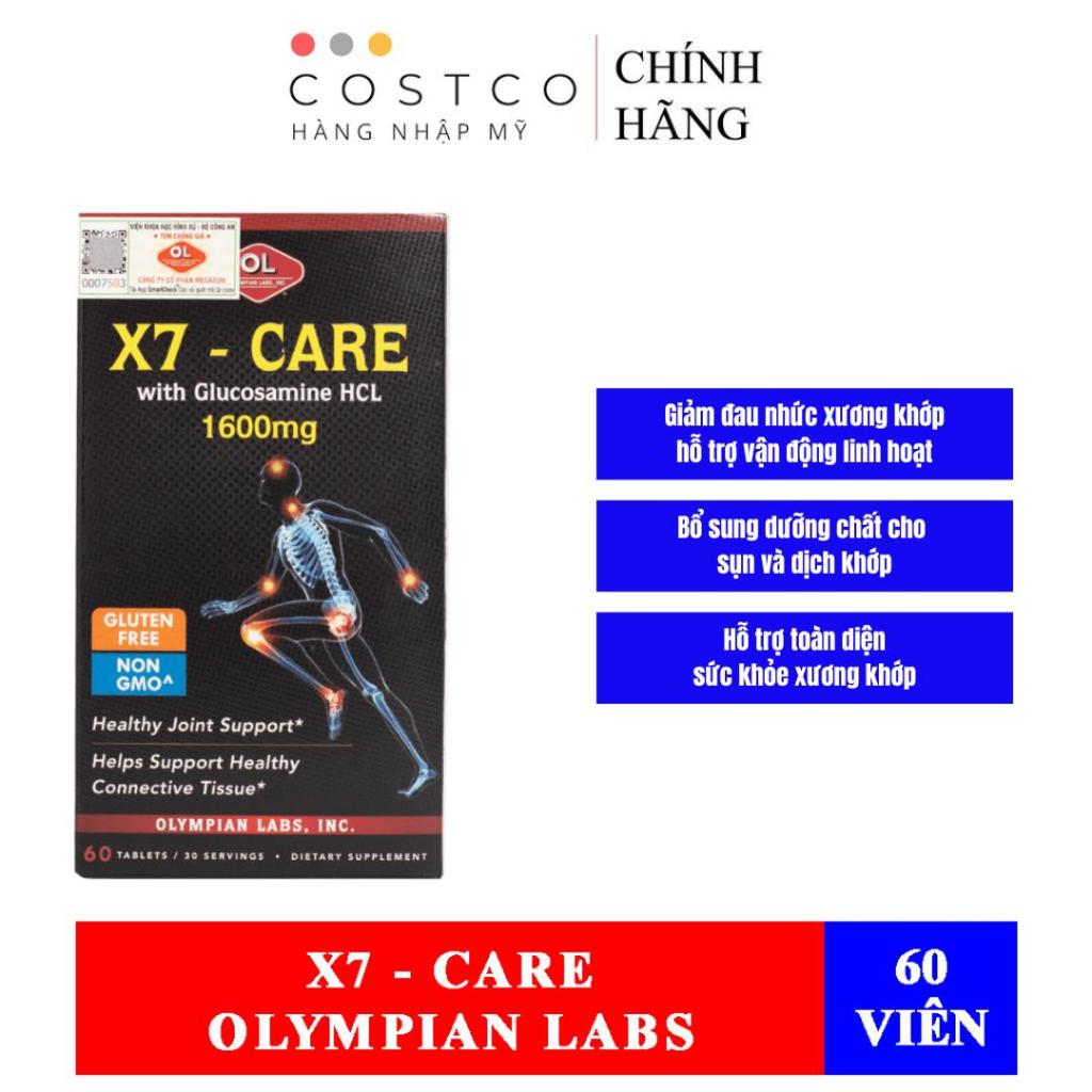 [HÀNG CÔNG TY] TPBVSK Olympian Labs X7-Care – Giảm Đau Nhức, Cứng Khớp & Thoái Hóa – Có Tem Phụ Tiến