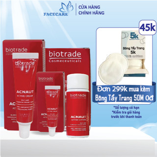  Chấm Mụn Biotrade Acnaut Active cream Acnaut Active Lotion 3ml - 15ml 