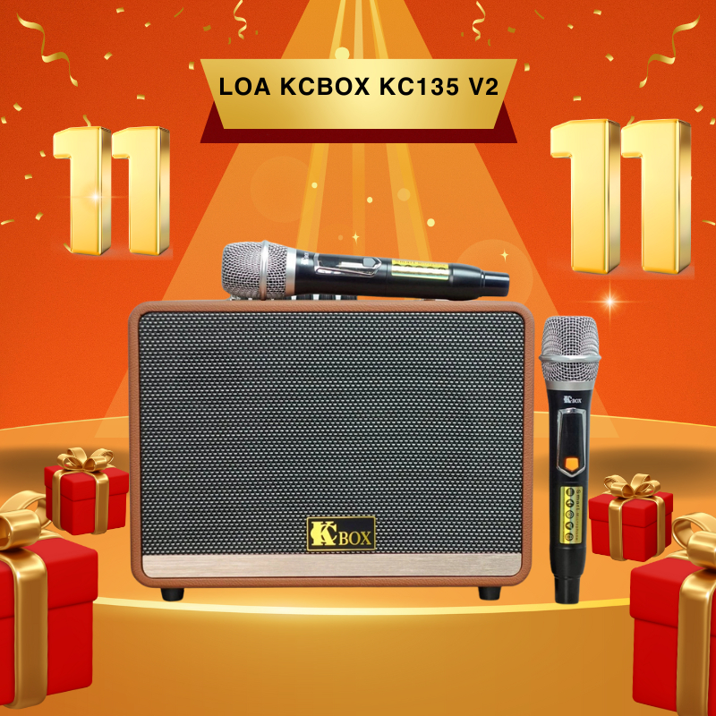 [ Loa Kcbox Kc135 V2 New 2025 ] Loa Xách Tay Di Động Hay Mới 100%, Bảo Hành Chính Hãng 12 Tháng