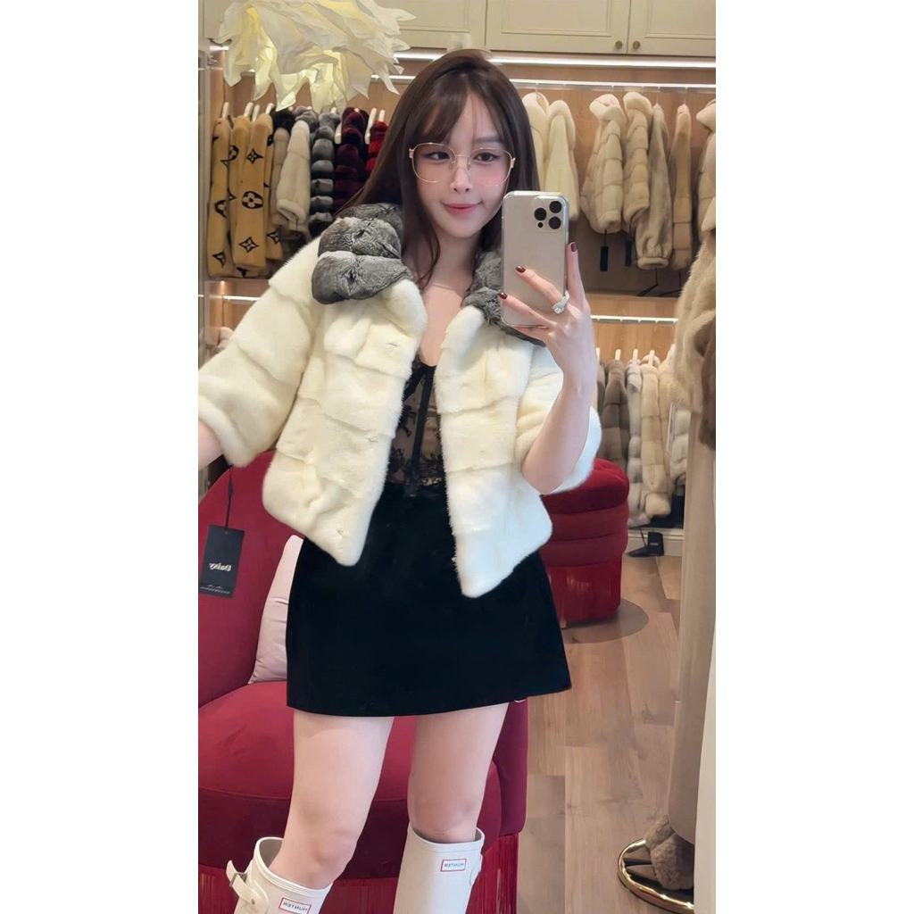 •𝙆𝙞𝙣𝙜𝙨𝙝𝙤𝙥𝙗𝙚𝙖𝙪𝙩𝙮•Áo Lông Mịn Siêu Cấp Cổ Vân QC [N33]