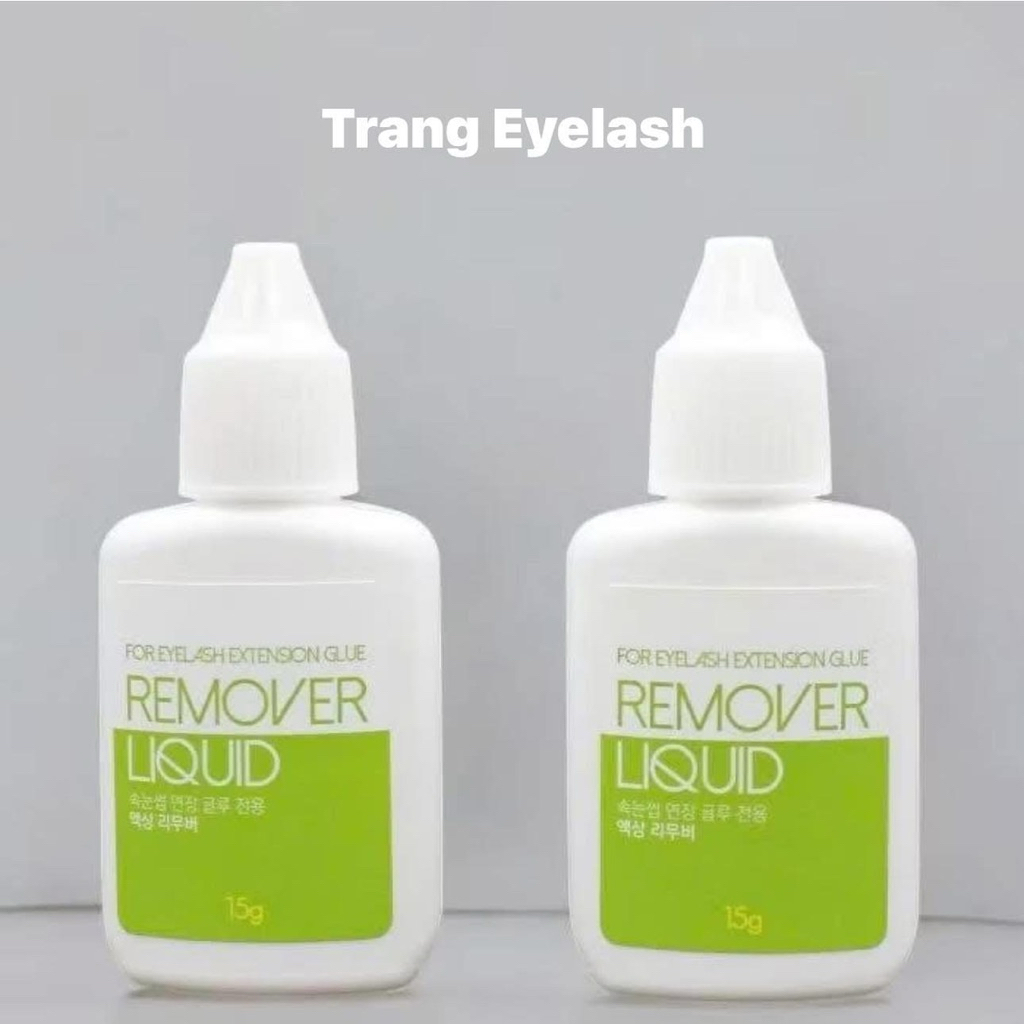 Khử keo Remover Liquid , Tháo mi dạng liquid, tháo dạng nhẹ khi refill mi hoặc tháo mi