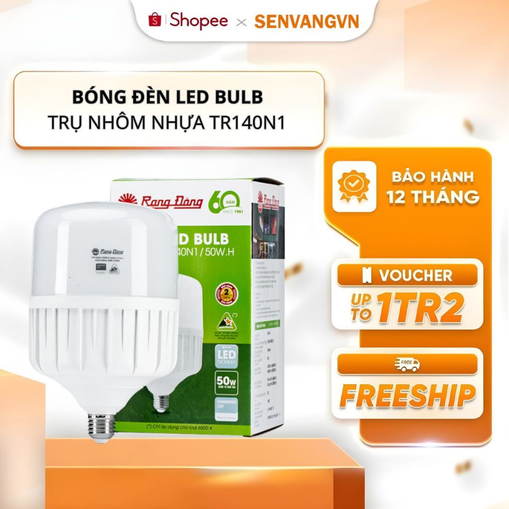 (Hỏa Tốc 4h) Bóng Đèn Led Bulb Tròn Rạng Đông 20w, 30w,40w,50w,80w Siêu Sáng, Tiết Kiệm Điện Đui Xoáy E27