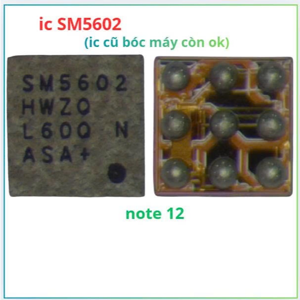 ic SM5602, ic cũ bóc máy còn ok