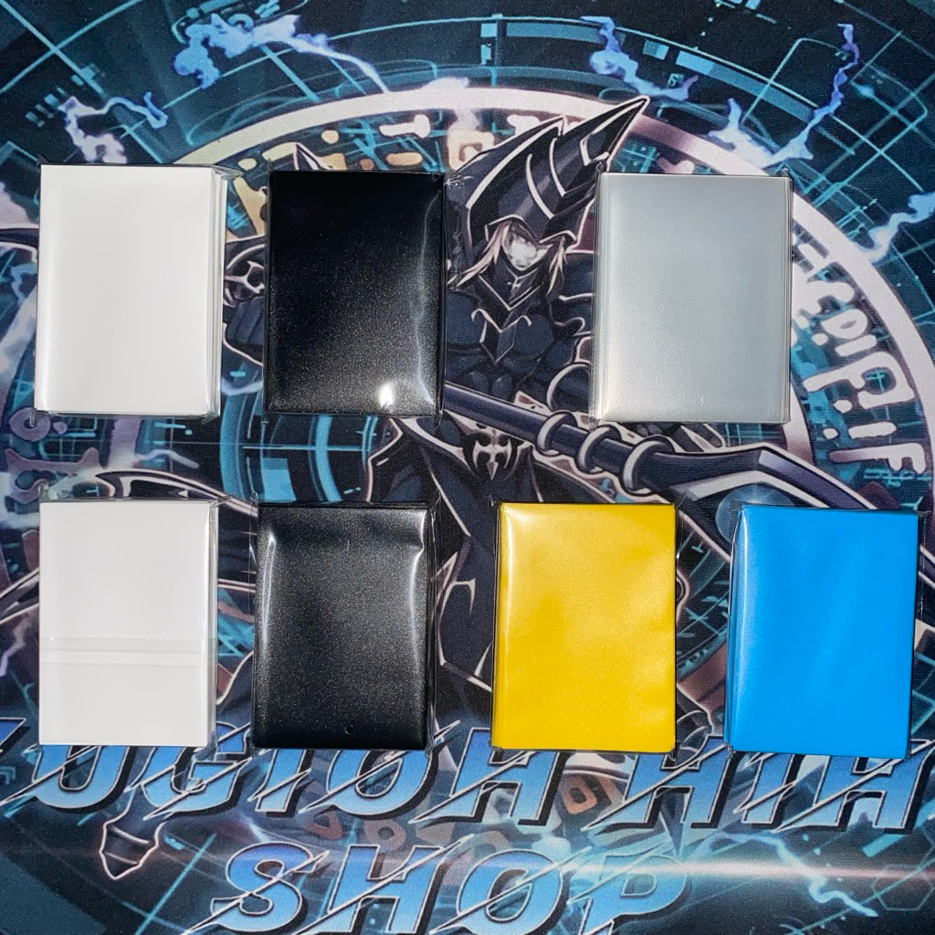 Bọc bài Yugioh - Bộ 50 Sleeve/Double Sleeve màu, nhám Size 62x89/63x90mm cho thẻ bài Yugioh