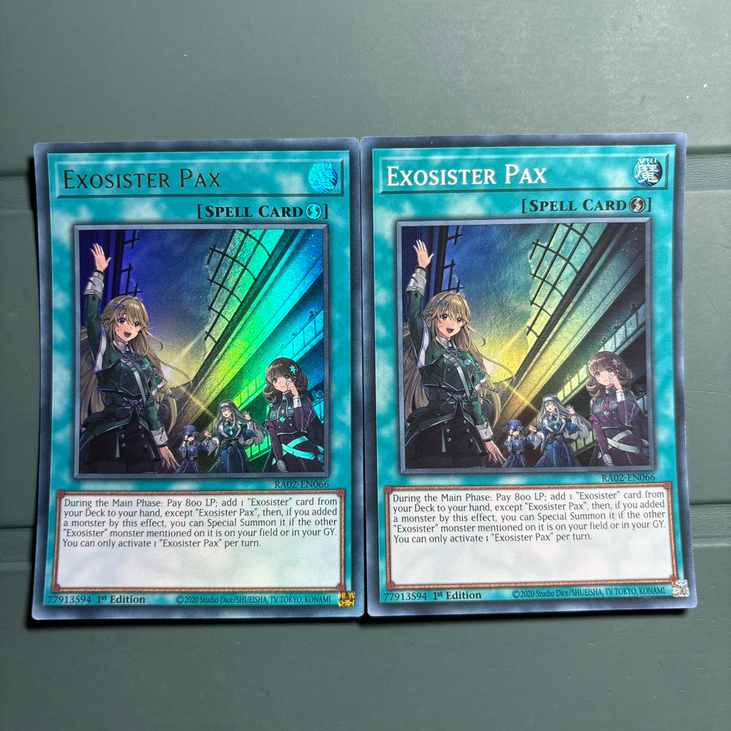 [Yugioh Sky Shop] 1 lá thẻ bài EXOSISTER PAX - RA02-EN066 - UK chính hãng