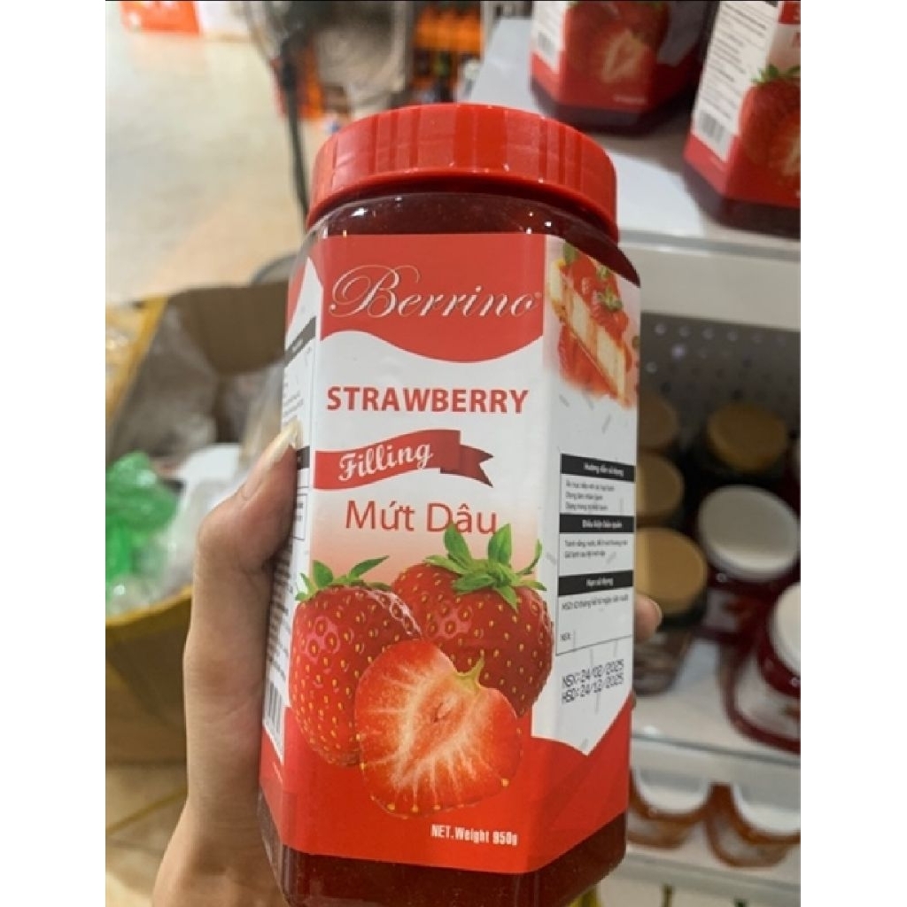 Mứt dâu berino 850g