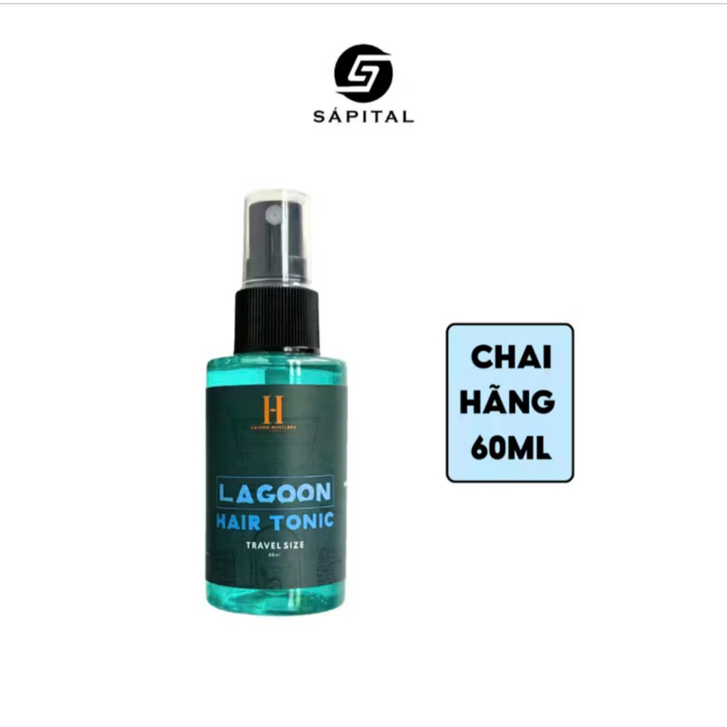 [Pass KOC 99%][Đã Mở Seal] ￼60ml - Xịt tạo phồng Lagoon Hair Tonic - Hỗ trợ bảo vệ nhiệt, Tăng độ kh