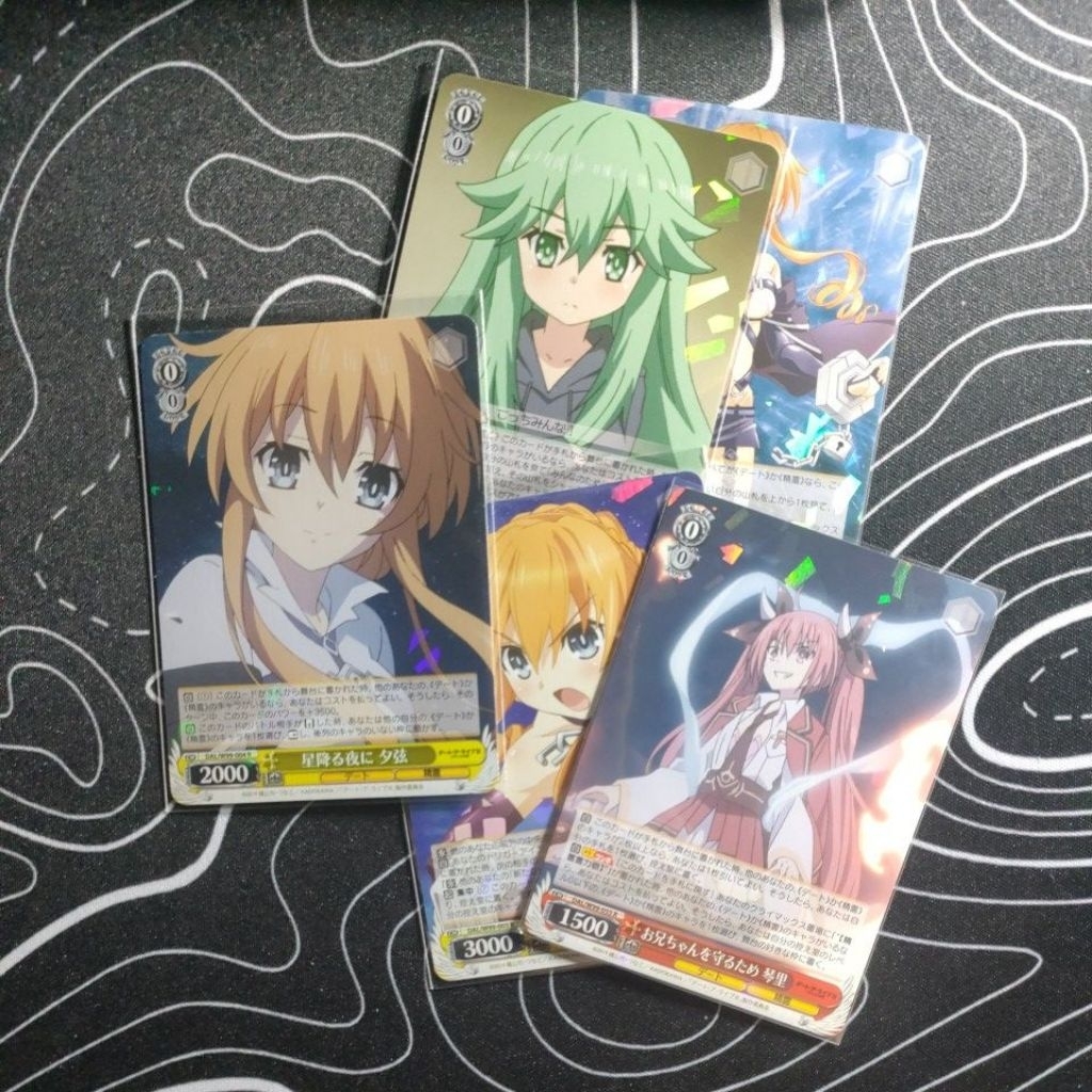 Card Weiss Schwarz R Date A Live Vol 2(Vui lòng đọc mô tả sản phẩm)
