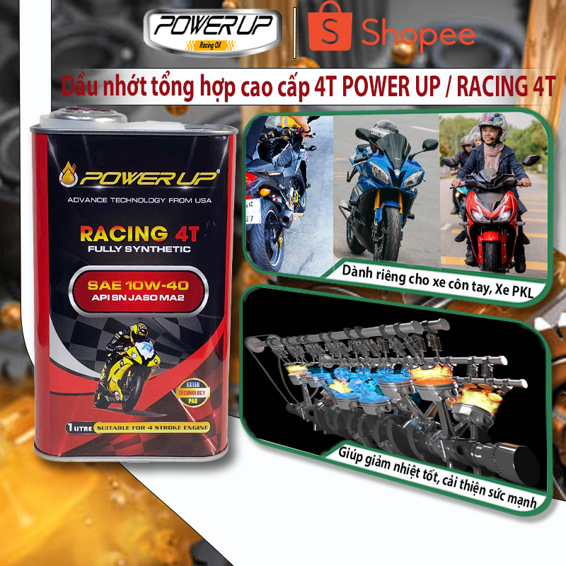 DẦU NHỚT TỔNG HỢP TOÀN PHẦN FULLY SYNTHETIC SAE 10W40