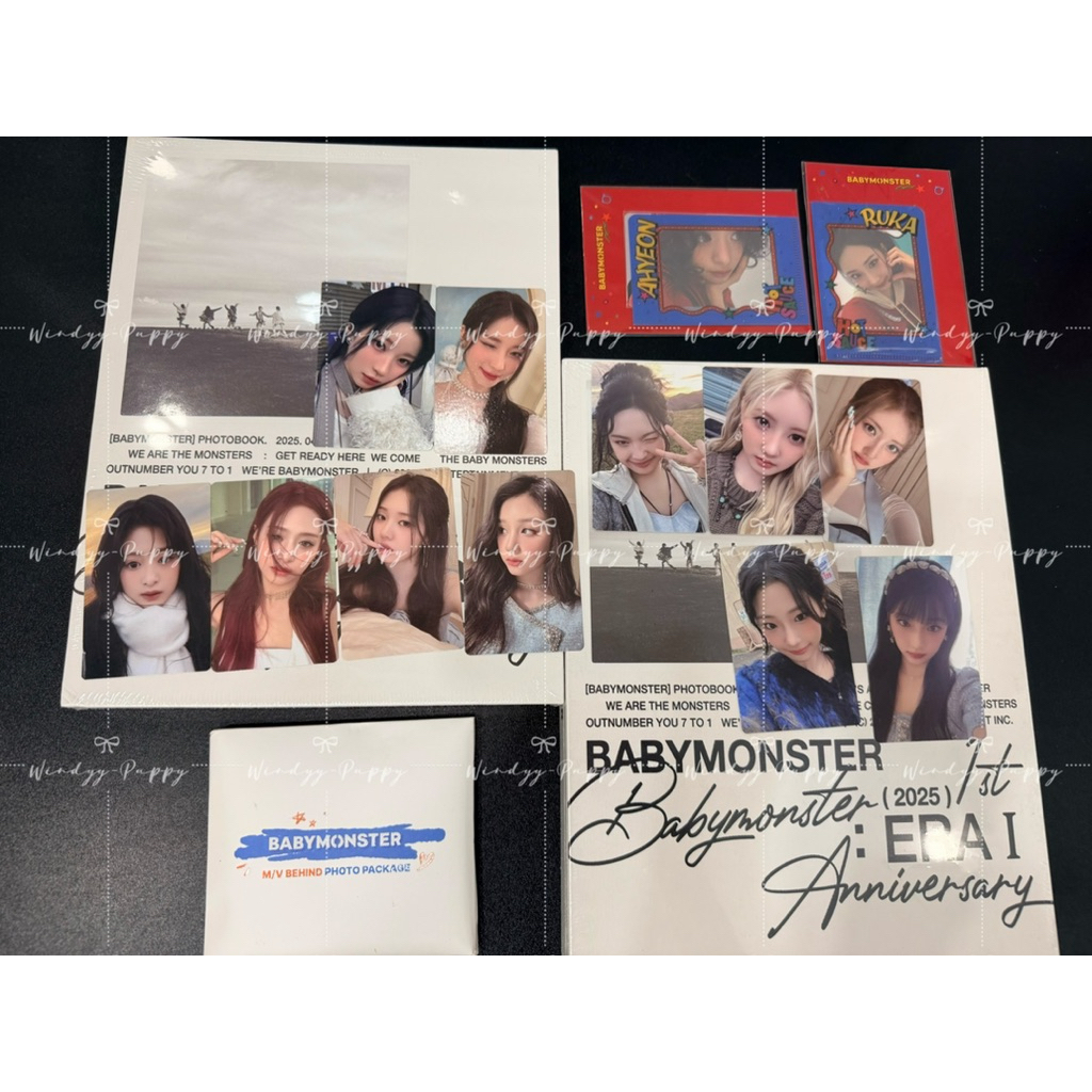 Sách Ảnh[ BABYMONSTER : ERA I] 1ST ANNIVERSARY PHOTOBOOK